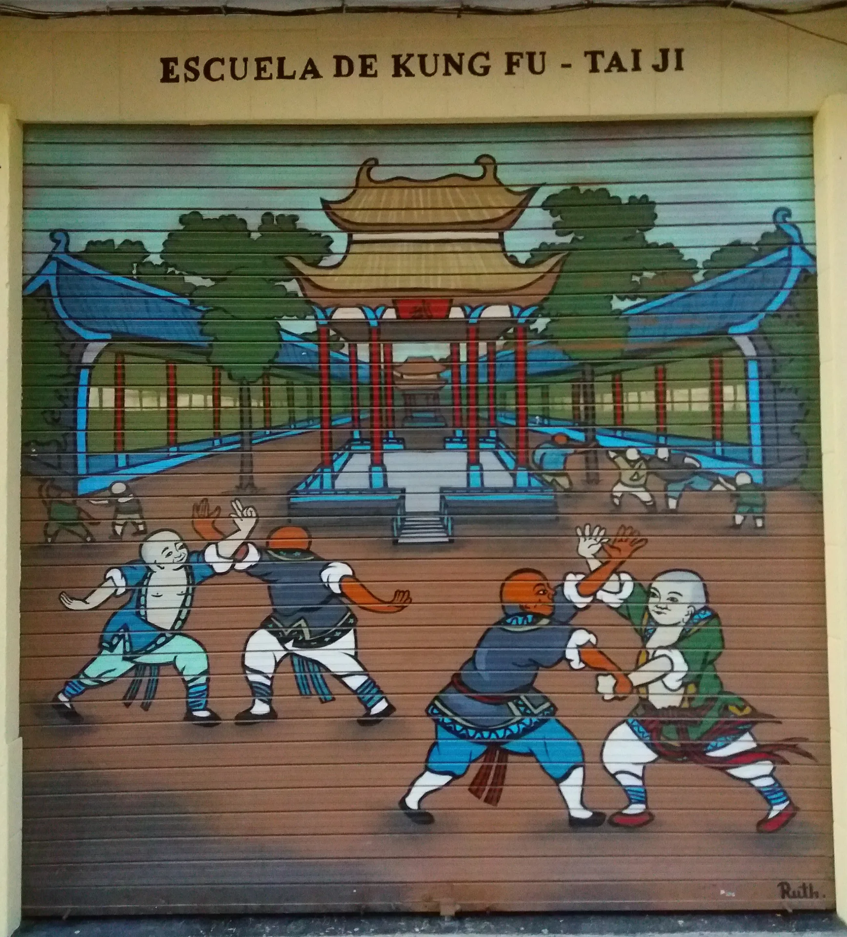 Kung Fu en Valencia (Campanar)