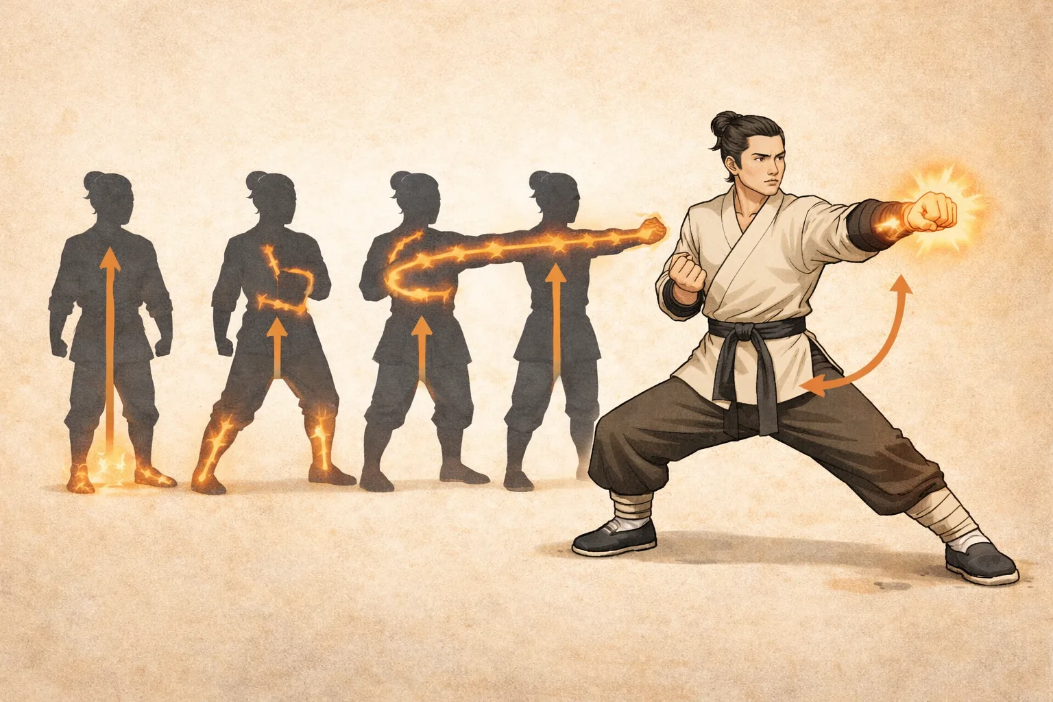Fundamentos del entrenamiento de las posiciones en el Kung Fu