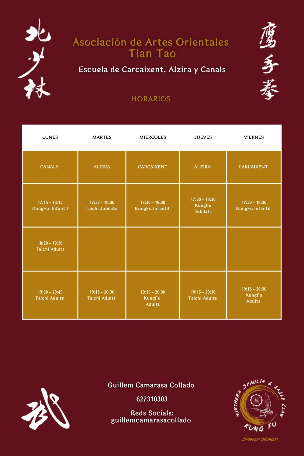 horarios Guillem horarios Guillem